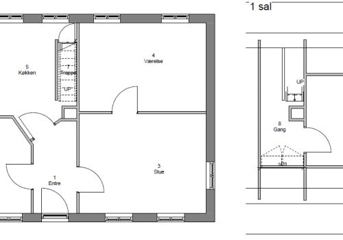 Plantegning Gavnø 12a